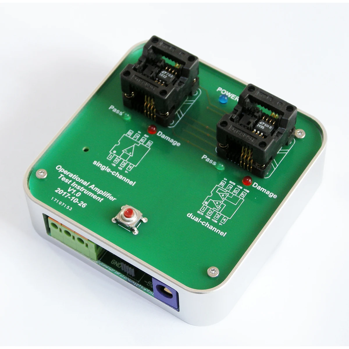 OP AMP testador instrumento de Medição do detector amplificador operacional lote de ferramenta de teste 5