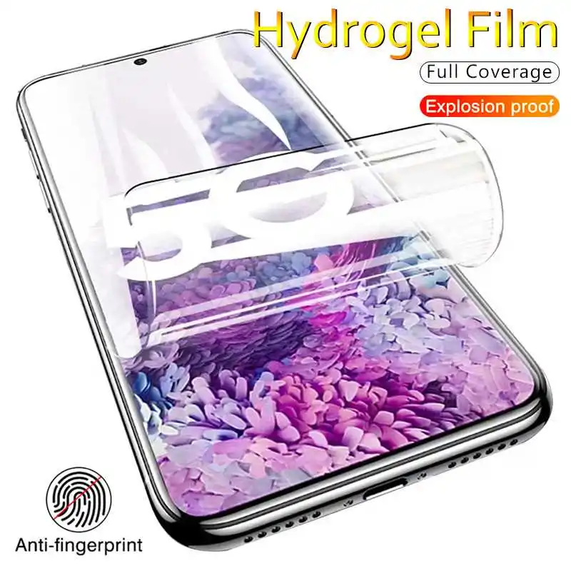 3Pcs antirrisco Proteção de Hidrogel Filme Para Huawei P20 Lite Pro Protetor de Tela