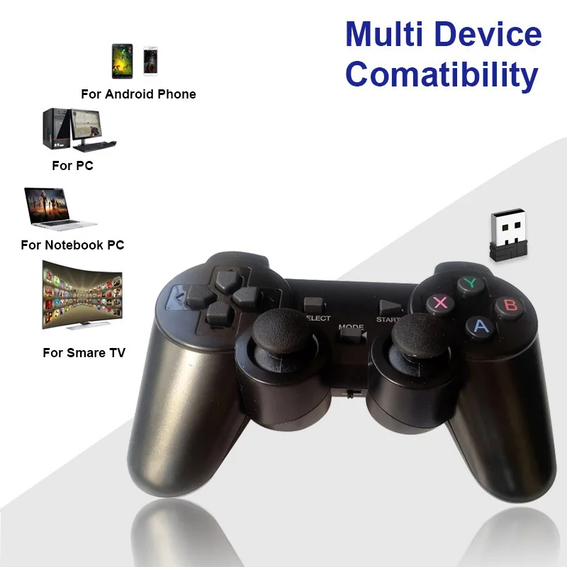 2.4 Ghz Game Pad sem Fio para Super Console x-pro Controlador de Jogo USB Joystick para Consola de Jogo de Vídeo do TELEVISOR CAIXA de TV com Android Melhor