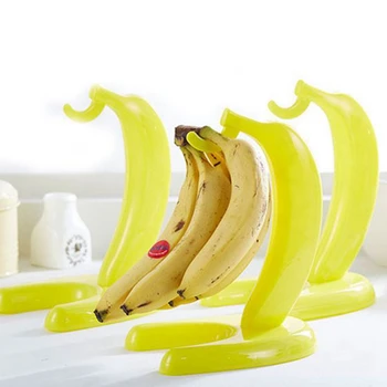 1 Peça De Plástico Banana Cabide De Chão Tipo De Fruta Titular E Cremalheira 1 Pcs Europeia Delicado Prato De Fruta, De Luxo, O Ouro De Bandeja 2