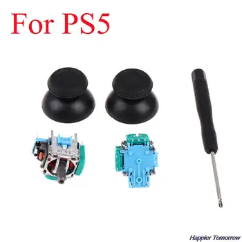 3D Joystick Analógico do Sensor Potenciômetro Thumb Stick para PS5 Controlador de Reparação