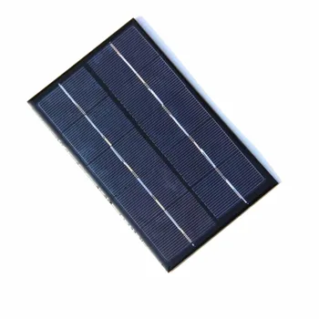 BUHESHUI 1,9 W 5V Mini Painel Solar de Policristalino Pequeno Resina de Célula Solar Solar Module142*88*3MM 30pcs por Atacado Frete Grátis 2