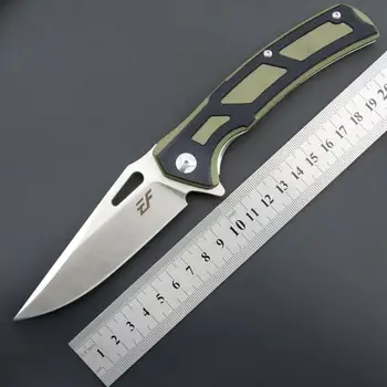 Eafengrow EF909 faca dobrável D2 Lâmina G10 Lidar com faca de Sobrevivência Camping ferramenta de Caça Bolso Faca edc exterior ferramenta