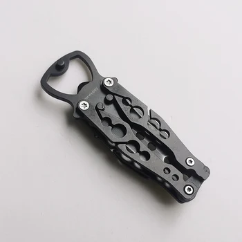 Multi-função de chave faca Mini faca Dobrável acampamento de Sobrevivência Tático exterior dons criativos de pequena escala EDC ferramentas 2