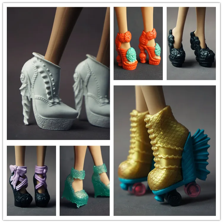 os sapatos de Monster High Monster High School Crianças Sapatos Altos Variedade de Monster High Sapatos Botas de onda 3