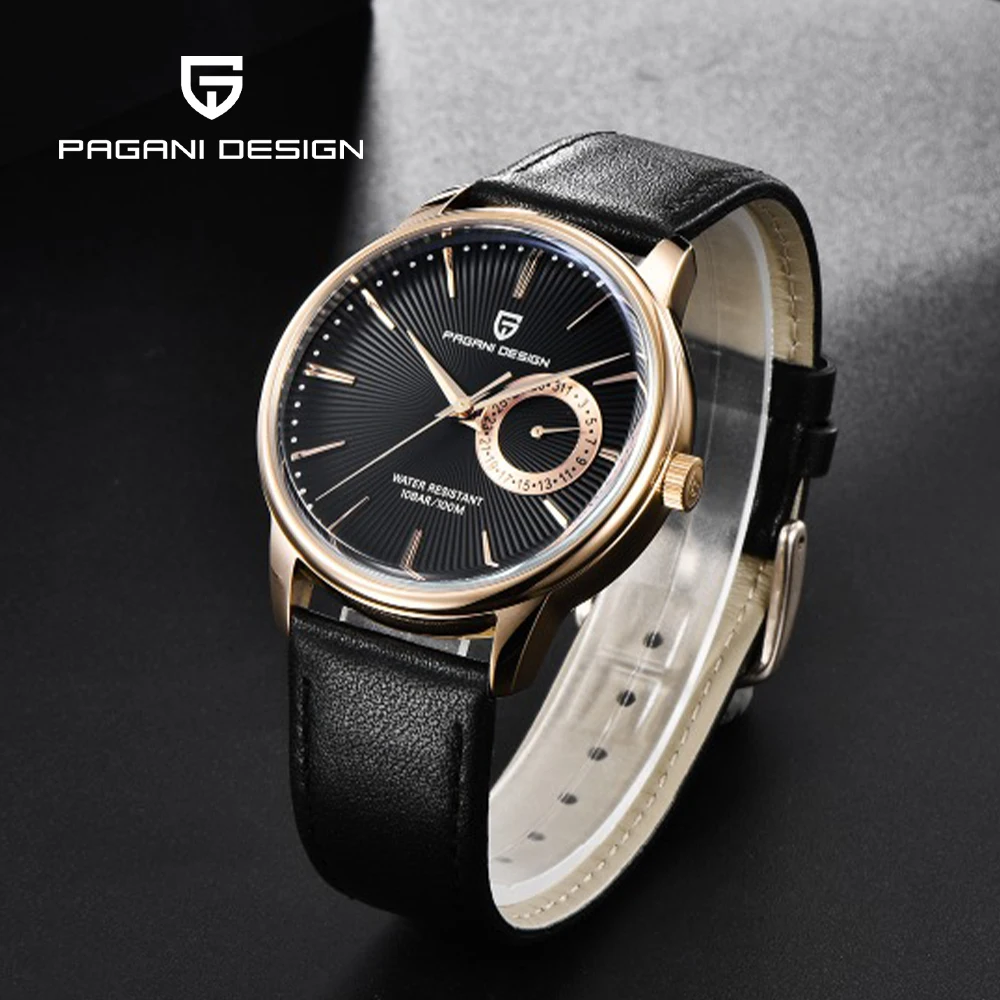 2021 Pagani Design Superior Relógio Marca de Moda masculina Casual Relógio esportivo masculino de Couro Relógios de Quartzo Relógio Masculino Montre Homme