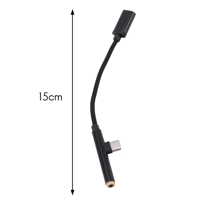 2em1-Tipo C-USB-C 3.5 Mm Jack Aux Cabo de Fone de ouvido Adaptador Para Huawei P20 Xiaomi 2